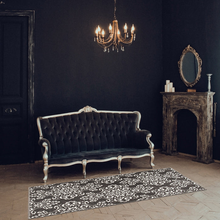 Carpette Caledonia grise 2 pi 8 po x 4 pi 11 po