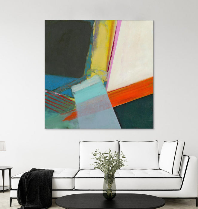 Œuvre d’art murale Giant Art « Solidity Ii » 72 x 72