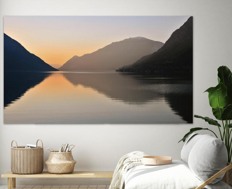 Œuvre d’art murale Giant Art « Tramonto Ii » 84 x 54