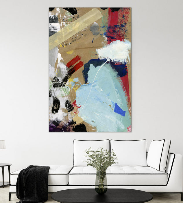 Œuvre d’art murale Giant Art « Palette 5 » 84 x 54