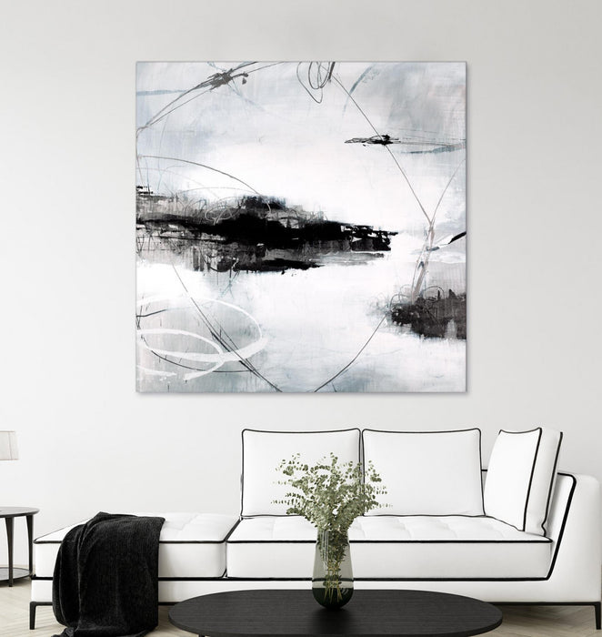 Œuvre d’art murale Giant Art « In An Instant » 54 x 54