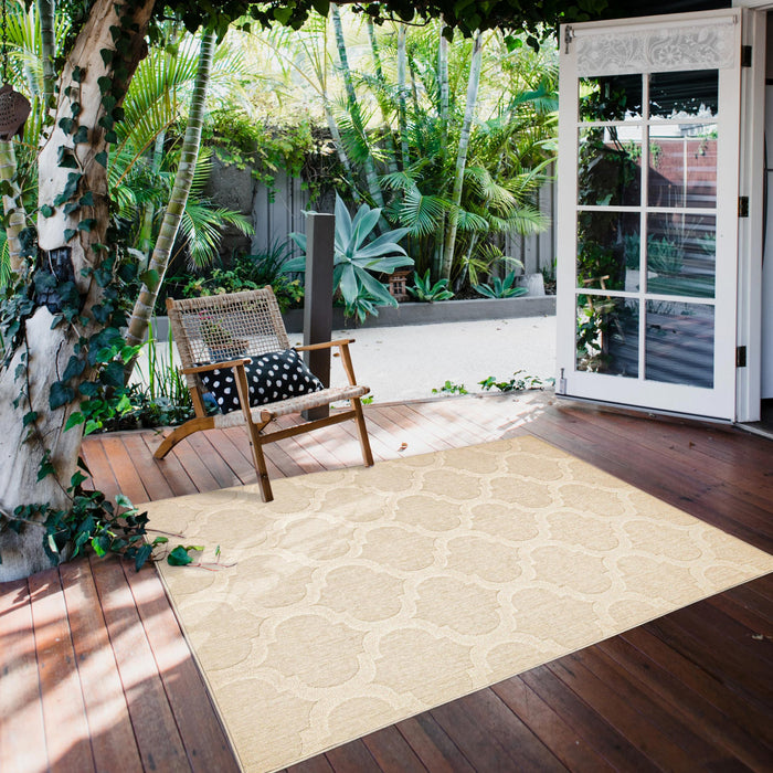 Carpette Sophie ivoire - 4 pi 7 po x 6 pi 7 po