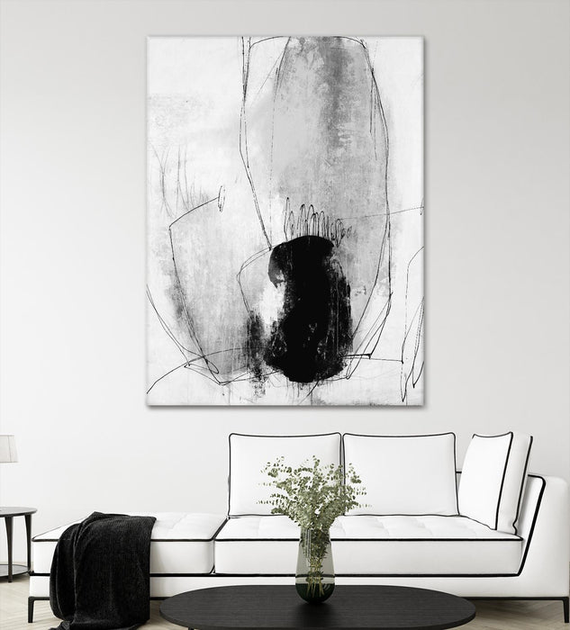 Œuvre d’art murale Giant Art « Looking Lens I » 72 x 54