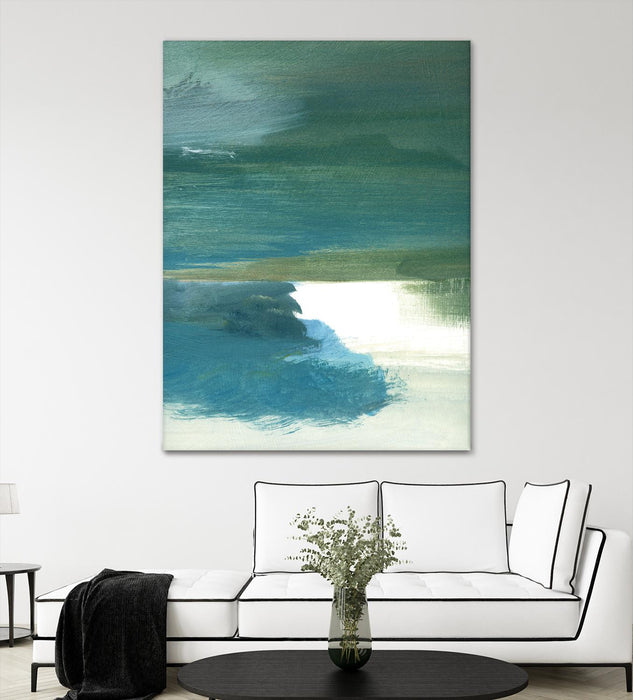 Œuvre d’art murale Giant Art « Coastal Seascapes C » 72 x 54