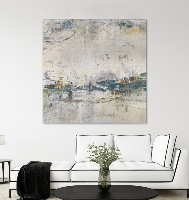 Œuvre d’art murale Giant Art « Broken Road Iv » 72 x 72