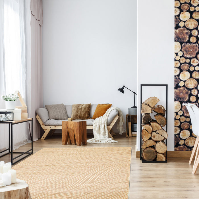 Carpette Lane ivoire 6 pi 7 po x 9 pi 6 po