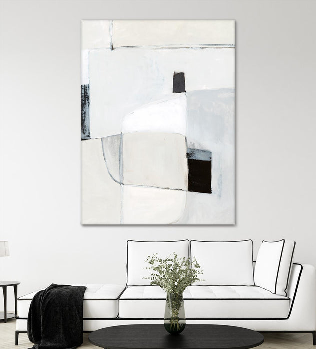 Œuvre d’art murale Giant Art « Soft Spoken Ii » 72 x 54