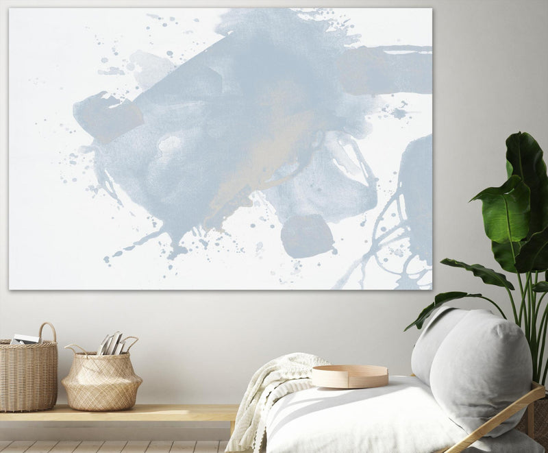 Œuvre d’art murale Giant Art « Baby Doll Blues V » 84 x 54