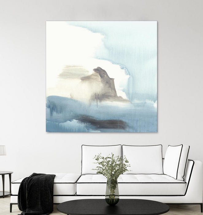 Œuvre d’art murale Giant Art « Seaview 3 » 72 x 72