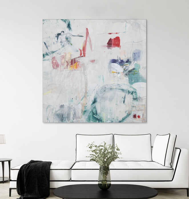 Œuvre d’art murale Giant Art « Lullaby Wishes Ii » 72 x 72