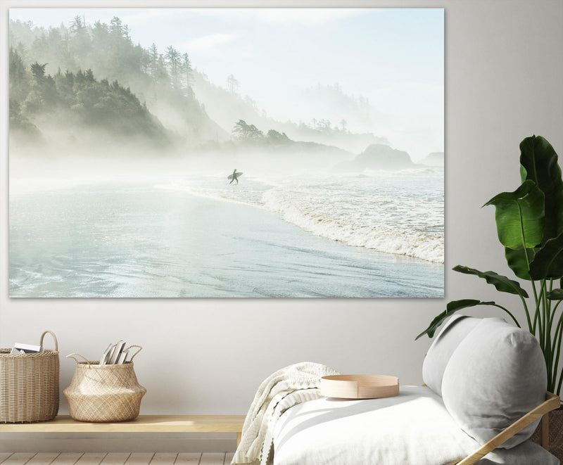 Œuvre d’art murale Giant Art Suhrie - Catching « The Morning Surf » 84 x 54