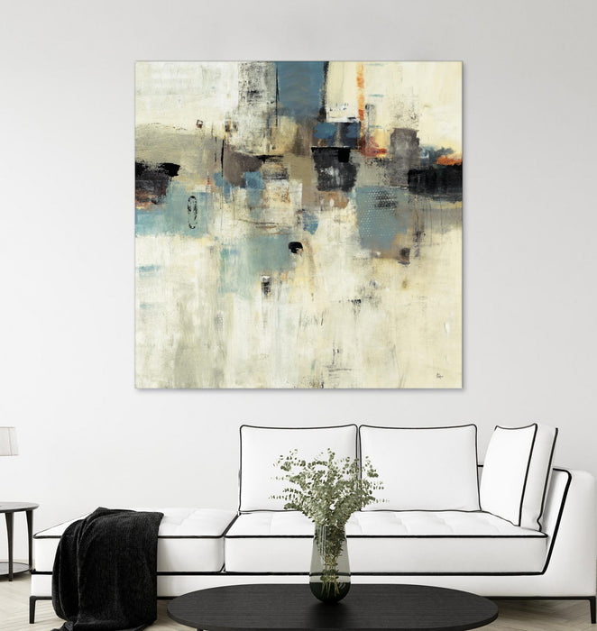 Œuvre d’art murale Giant Art « Let's Go Ii » 72 x 72