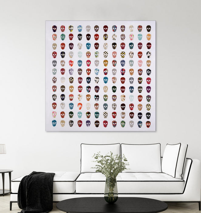 Œuvre d’art murale Giant Art « Gorgeous Crowd » 72 x 72