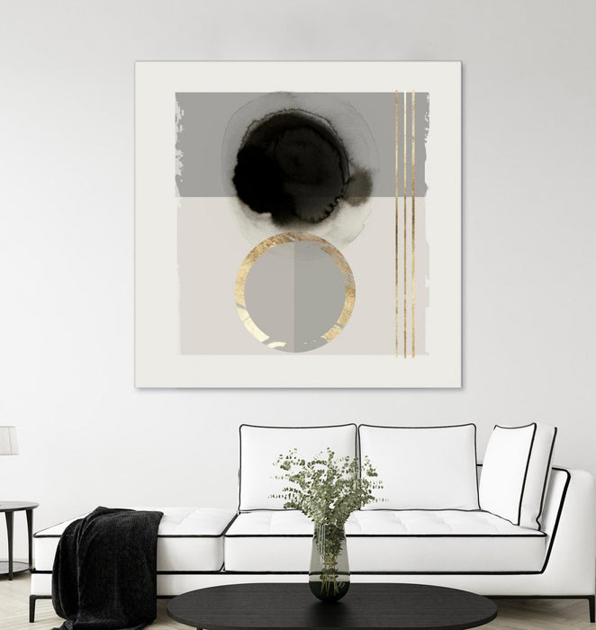 Œuvre d’art murale Giant Art « Dream Life Inspired Ii » 54 x 54