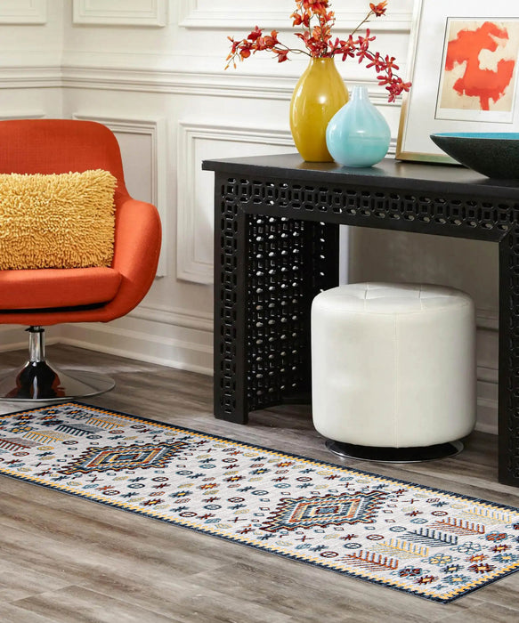 Carpette Gypsy grise lavable à la machine - 2 pi 6 po x 8 pi 0 po