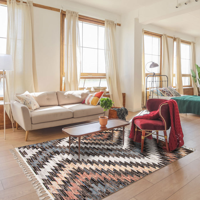  Carpette Vera Sun multicolore - 5 pi 2 po x 7 pi 5 po