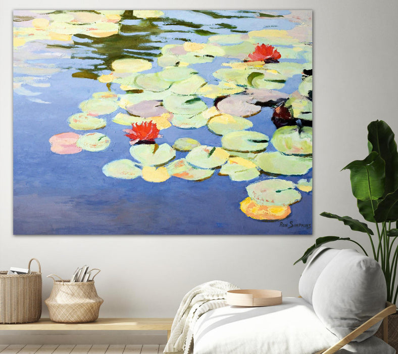 Œuvre d’art murale Giant Art « Mello And Marvelous » 72 x 54