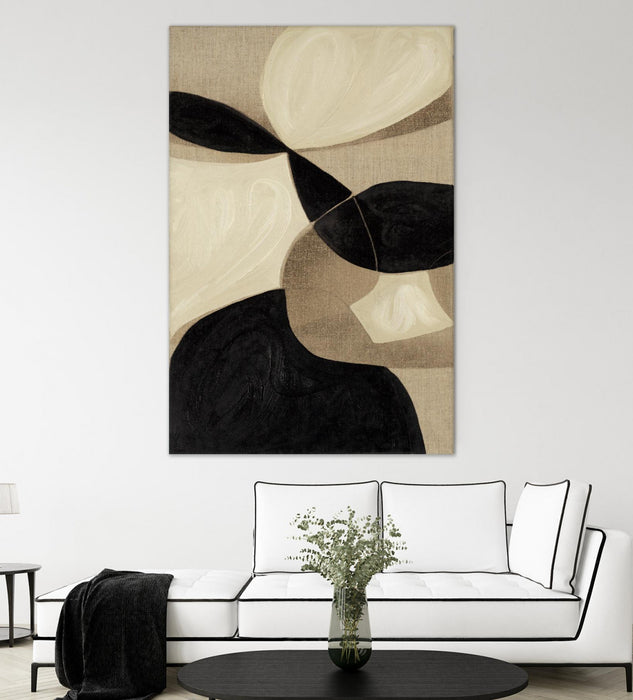 Œuvre d’art murale Giant Art « Attraction I » 84 x 54
