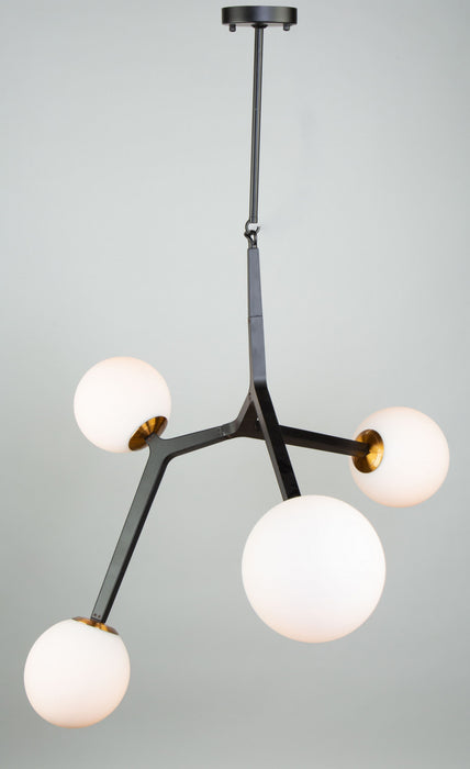 Luminaire suspendu Ravello à 4 ampoules
