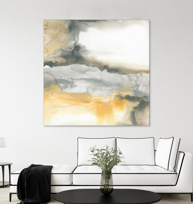 Œuvre d’art murale Giant Art « Minerals I » 54 x 54