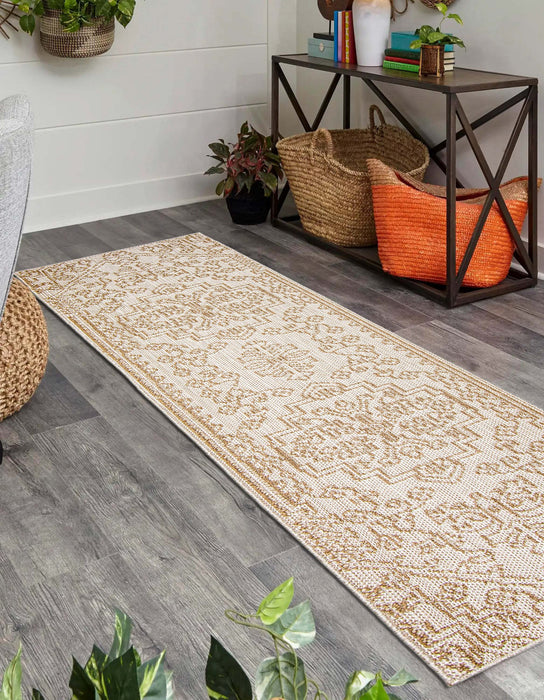 Carpette Halfrida taupe - 2 pi 6 po x 12 pi 0 po