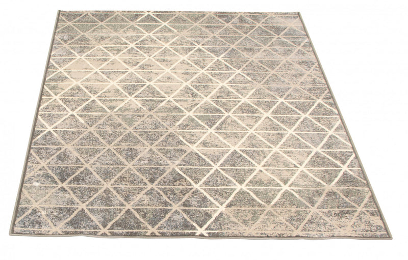 Carpette Jacob gris - 5 pi 3 pox 7 pi 3 po