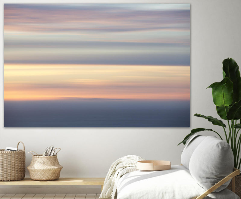 Œuvre d’art murale Giant Art « Ocean Kisses Sky » 72 x 48