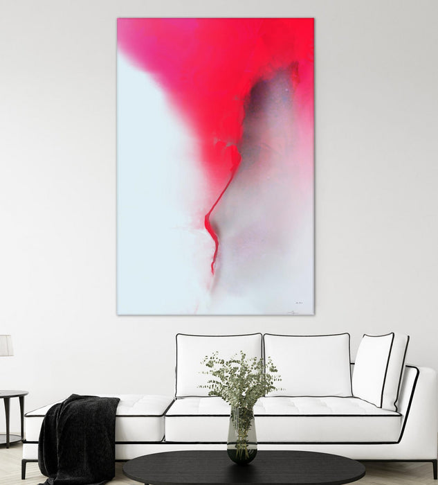 Œuvre d’art murale Giant Art « Blue Ice » 84 x 54
