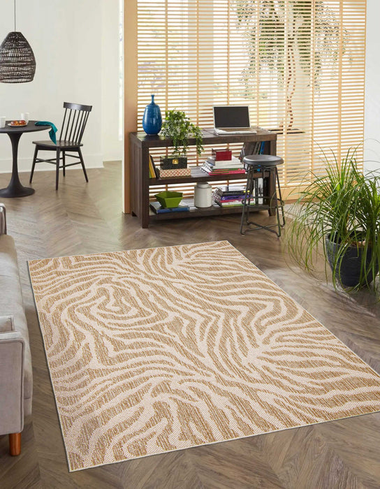 Carpette Samia taupe - 4 pi 0 po x 6 pi 0 po