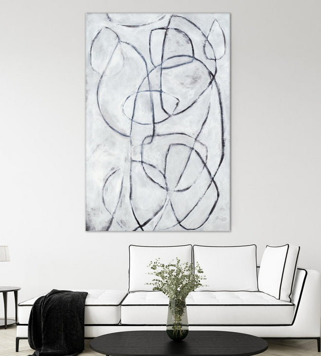 Œuvre d’art murale Giant Art « Suspended Time » 72 x 48