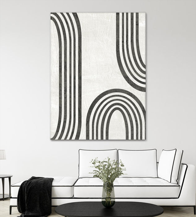 Œuvre d’art murale Giant Art « Modern Arc I » 72 x 54