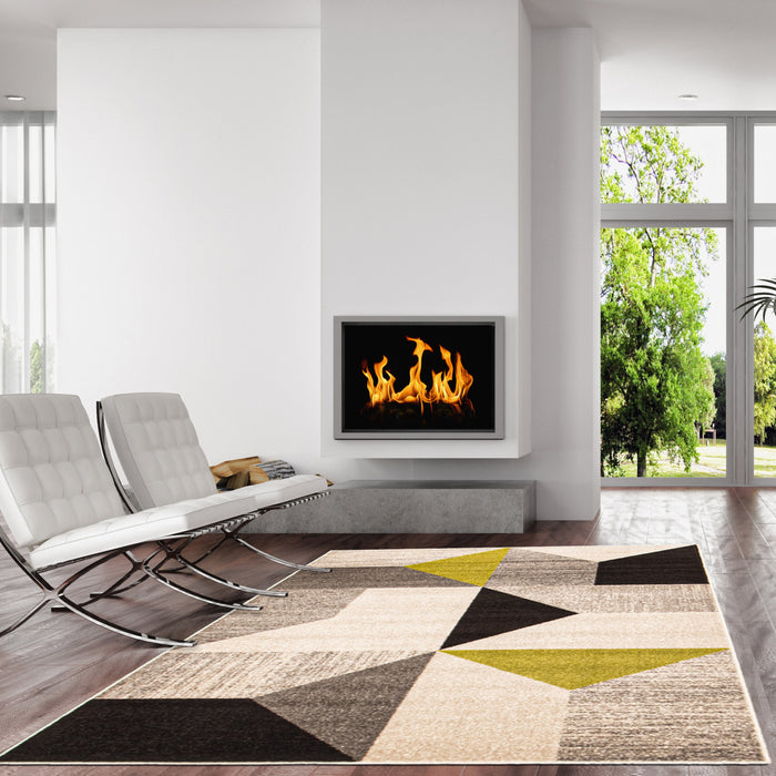 Carpette Hadley grisvert 3 pi 11 po x 5 pi 7 po