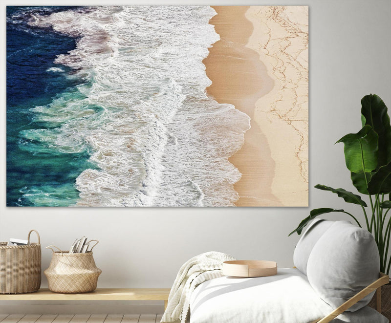 Œuvre d’art murale Giant Art « Feldtkeller - Where The Ocean Ends » 84 x 54