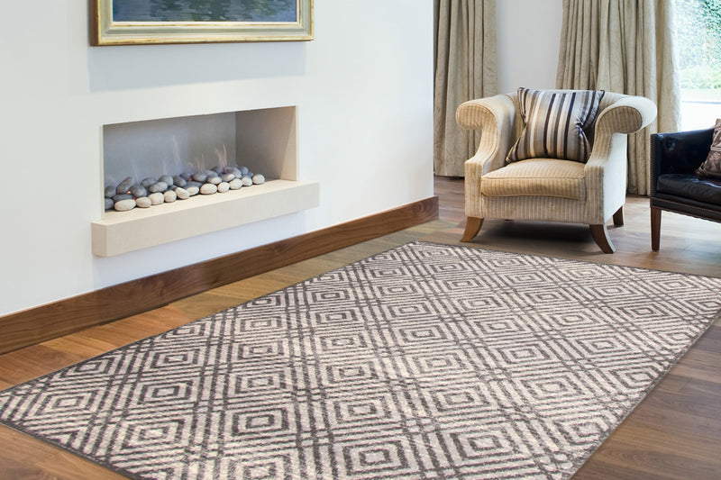 Carpette Electra anthracite - 7 pi 10 pox 10 pi 2 po