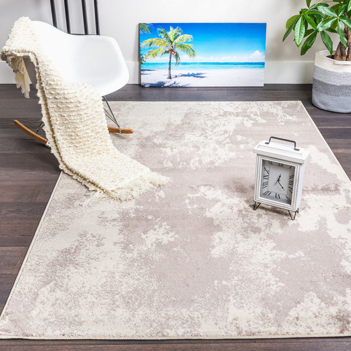 Carpette Sav Splash grise 3 x 5