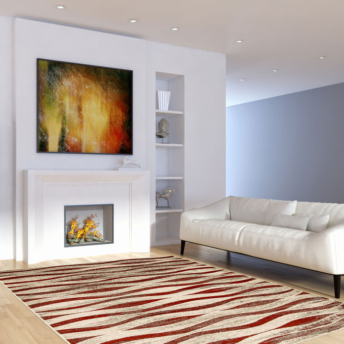 Carpette Arusha ivoirerouge 7 pi 10 po x 10 pi 2 po