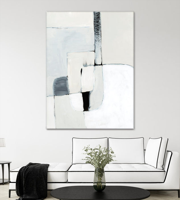 Œuvre d’art murale Giant Art « Soft Spoken I » 72 x 54