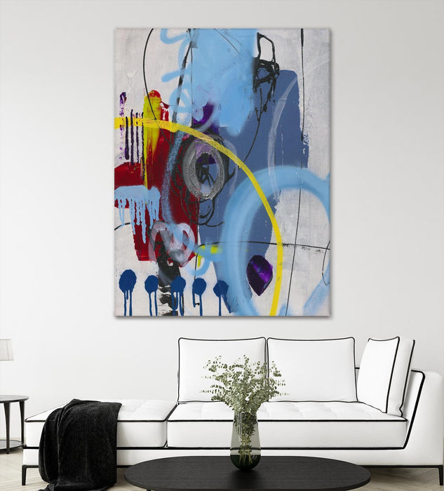 Œuvre d’art murale Giant Art « Live For The Applause I » 72 x 54