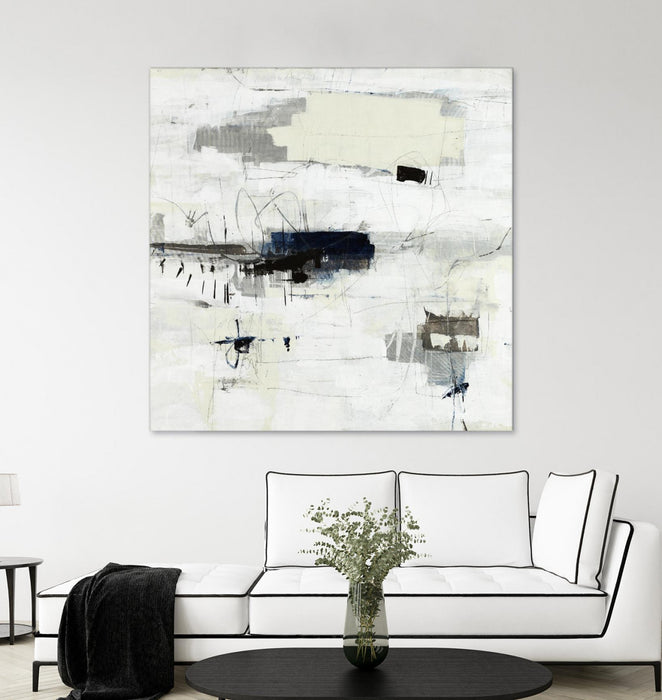 Œuvre d’art murale Giant Art « Parting With Reality » 54 x 54