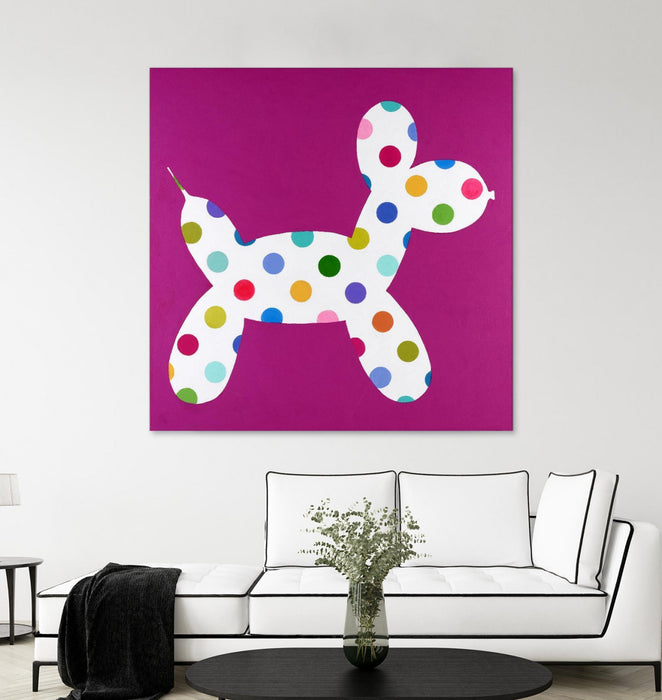 Œuvre d’art murale Giant Art « Dottie » 72 x 72
