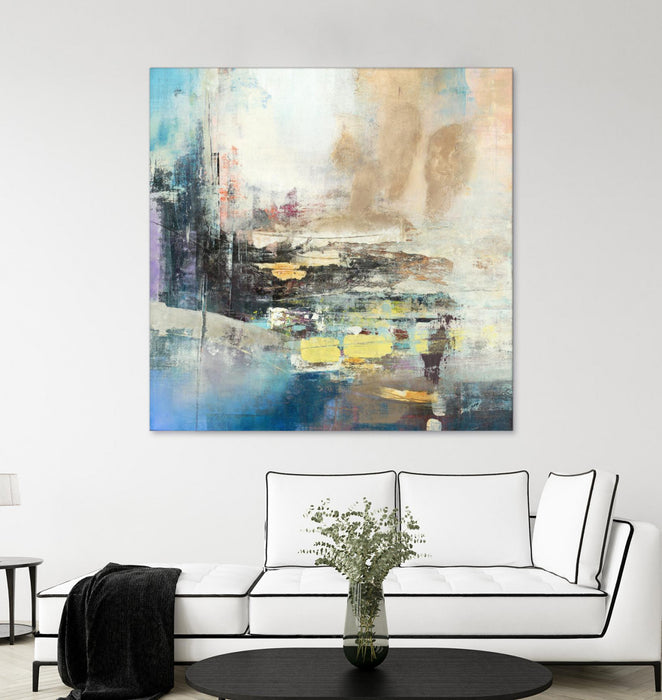 Œuvre d’art murale Giant Art « Awaken I » 54 x 54