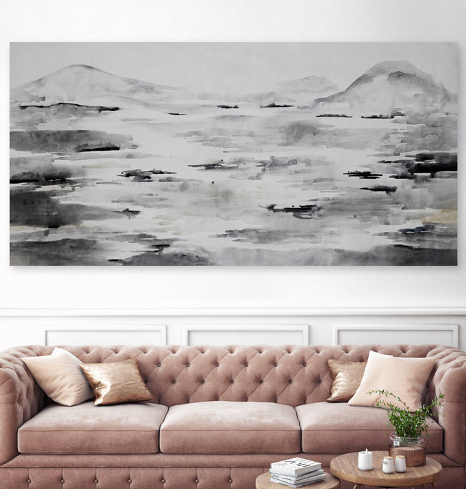 Œuvre d’art murale Giant Art « Moving Mountains » 72 x 36