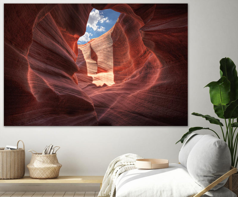 Œuvre d’art murale Giant Art « Antelope Canyon » 72 x 48