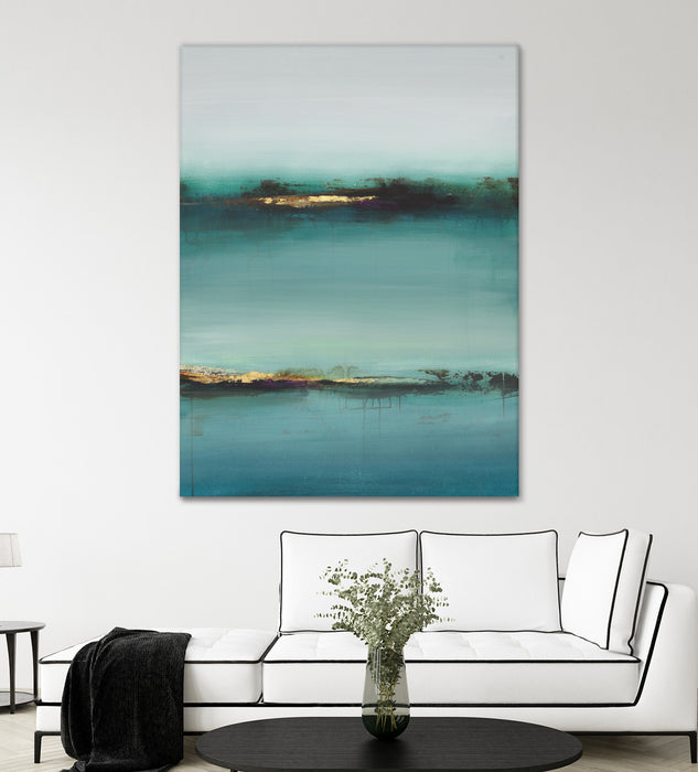 Œuvre d’art murale Giant Art « Virgin Isles V » 72 x 54