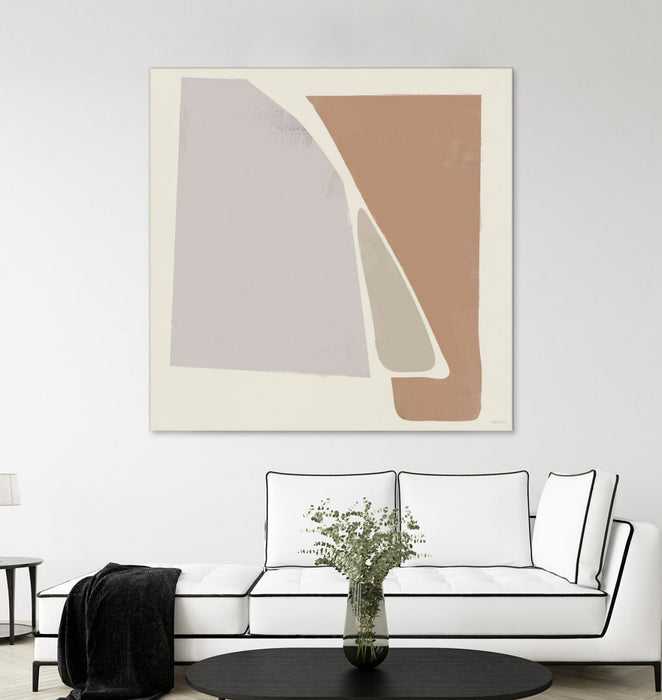 Œuvre d’art murale Giant Art « Machine Abstract I » 54 x 54