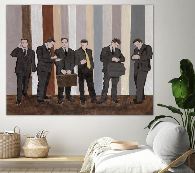Œuvre d’art murale Giant Art « Conference Break » 72 x 54