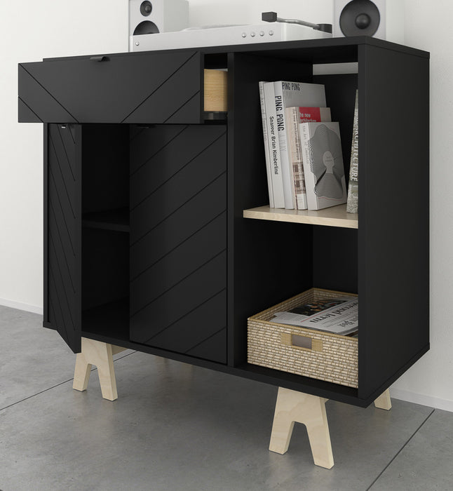 Armoire décorative Gossip Nordika - noire