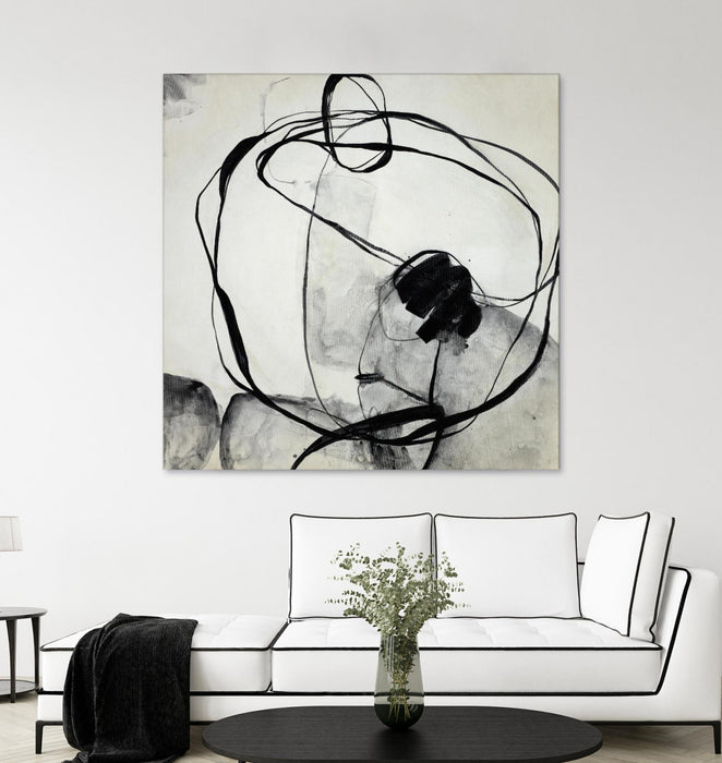 Œuvre d’art murale Giant Art « Big Mouth Blabber » 72 x 72