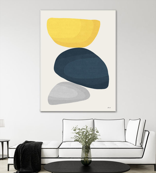 Œuvre d’art murale Giant Art « Abstract Xv » 72 x 54