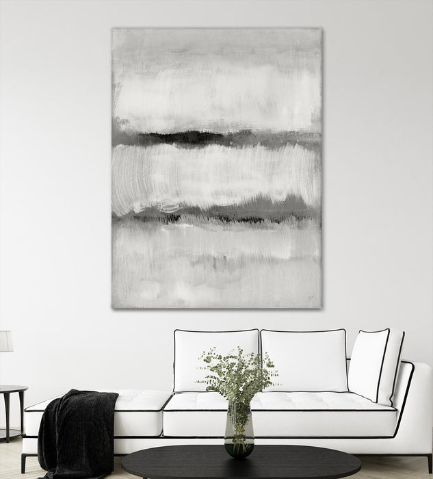 Œuvre d’art murale Giant Art « Into The Misty Fog I » 72 x 54